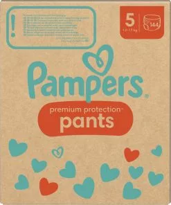 Pampers® Pampers Premium Protection Pants - Maat 5 (12kg - 17kg) - 144 Luierbroekjes - Maandbox 29 Pampers® Pampers Premium Protection Pants - Maat 5 (12kg - 17kg) - 144 Luierbroekjes - Maandbox -Pampers Katoenen luiers Verkoopwinkel 1000x1200
