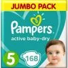 Pampers® Pampers Active Baby Dry - Maat 5 (11-16KG) - 168 Luiers - Maandbox -Pampers Katoenen luiers Verkoopwinkel 1167x1200