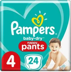 Pampers® Pampers Baby-Dry Pants Maat 4 (9kg-15kg) - 24 Luierbroekjes 30 Pampers® Pampers Baby-Dry Pants Maat 4 (9kg-15kg) - 24 Luierbroekjes -Pampers Katoenen luiers Verkoopwinkel 1186x1200 2