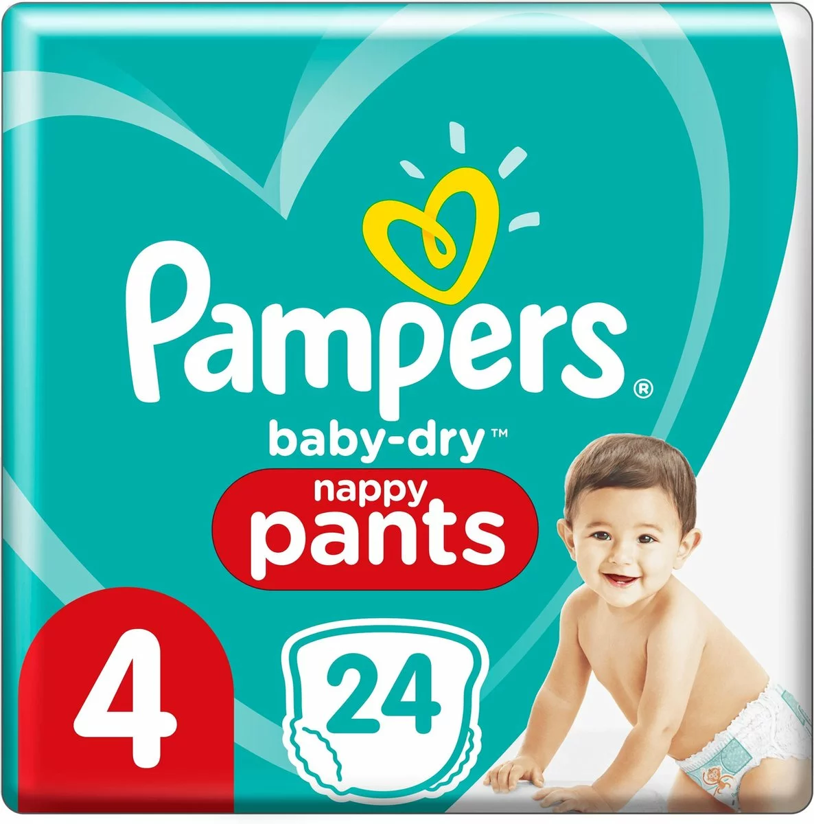 Pampers® Pampers Baby-Dry Pants Maat 4 (9kg-15kg) - 24 Luierbroekjes 16 Pampers® Pampers Baby-Dry Pants Maat 4 (9kg-15kg) - 24 Luierbroekjes - Afbeelding 14