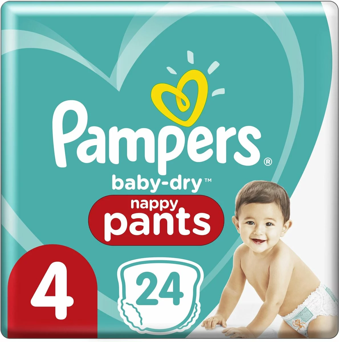 Pampers® Pampers Baby-Dry Pants Maat 4 (9kg-15kg) - 24 Luierbroekjes 10 Pampers® Pampers Baby-Dry Pants Maat 4 (9kg-15kg) - 24 Luierbroekjes - Afbeelding 8