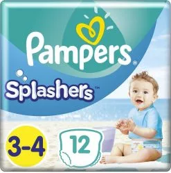 Pampers® Pampers Splashers 12 Wegwerpbare Zwemluiers - Maat 3-4 -Pampers Katoenen luiers Verkoopwinkel 1191x1200 14