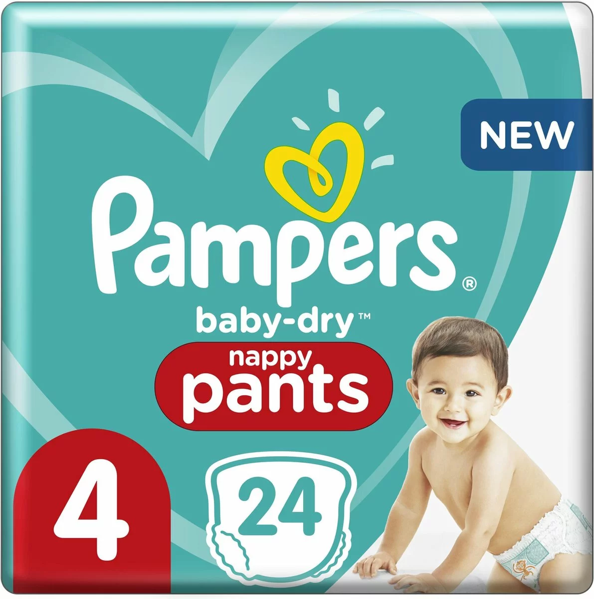 Pampers® Pampers Baby-Dry Pants Maat 4 (9kg-15kg) - 24 Luierbroekjes 3 Pampers® Pampers Baby-Dry Pants Maat 4 (9kg-15kg) - 24 Luierbroekjes