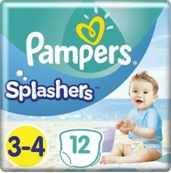 Pampers® Pampers Splashers Wegwerpbare Zwemluiers - Maat 3-4 (6-11 Kg) - 36 Stuks - Voordeelverpakking -Pampers Katoenen luiers Verkoopwinkel 1192x1200 3