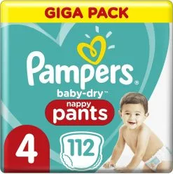 Pampers® Pampers Baby-Dry Pants - Maat 4 (9kg-15kg) - 112 Luierbroekjes - Giga Pack 28 Pampers® Pampers Baby-Dry Pants - Maat 4 (9kg-15kg) - 112 Luierbroekjes - Giga Pack -Pampers Katoenen luiers Verkoopwinkel 1194x1200 2