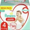 Pampers® Pampers - Premium Protection Pants - Maat 4 - Mega Pack - 80 Broekjes