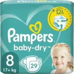 Pampers® Pampers - Baby Dry - Maat 8 - Small Pack - 29 Luiers -Pampers Katoenen luiers Verkoopwinkel 1199x1200 16