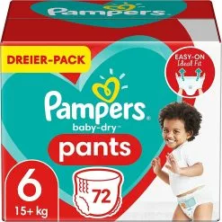 Pampers® Pampers - Baby Dry Pants - Maat 6 - Mega Pack - 72 Luierbroekjes