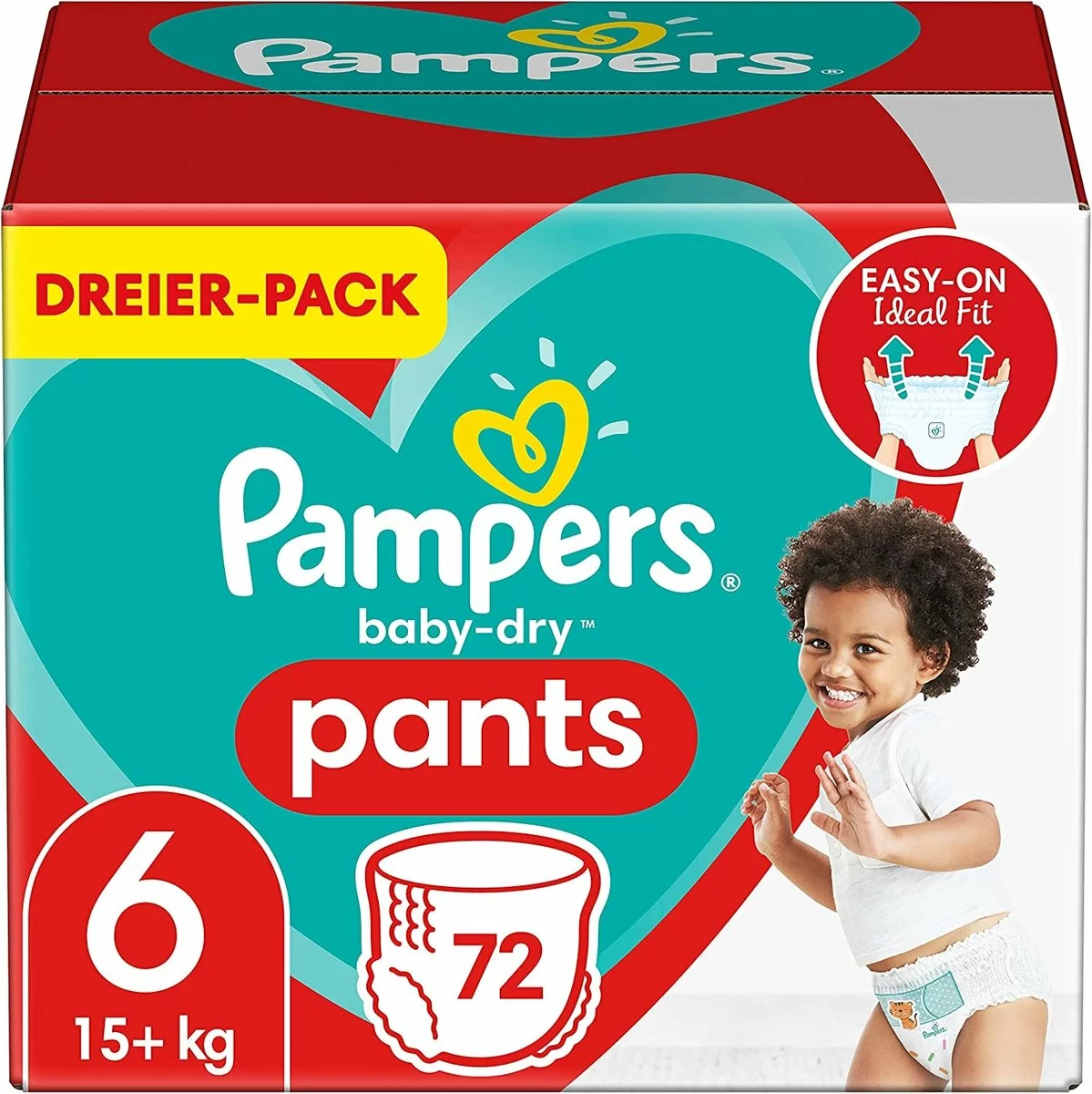 Pampers® Pampers - Baby Dry Pants - Maat 6 - Mega Pack - 72 Luierbroekjes 3 Pampers® Pampers - Baby Dry Pants - Maat 6 - Mega Pack - 72 Luierbroekjes