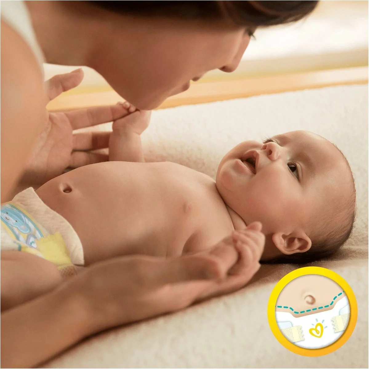 Pampers® Pampers Premium Protection - Maat 1 (New Born) 2-5 Kg - 72 Stuks - Luiers 5 Pampers® Pampers Premium Protection - Maat 1 (New Born) 2-5 Kg - 72 Stuks - Luiers - Afbeelding 3