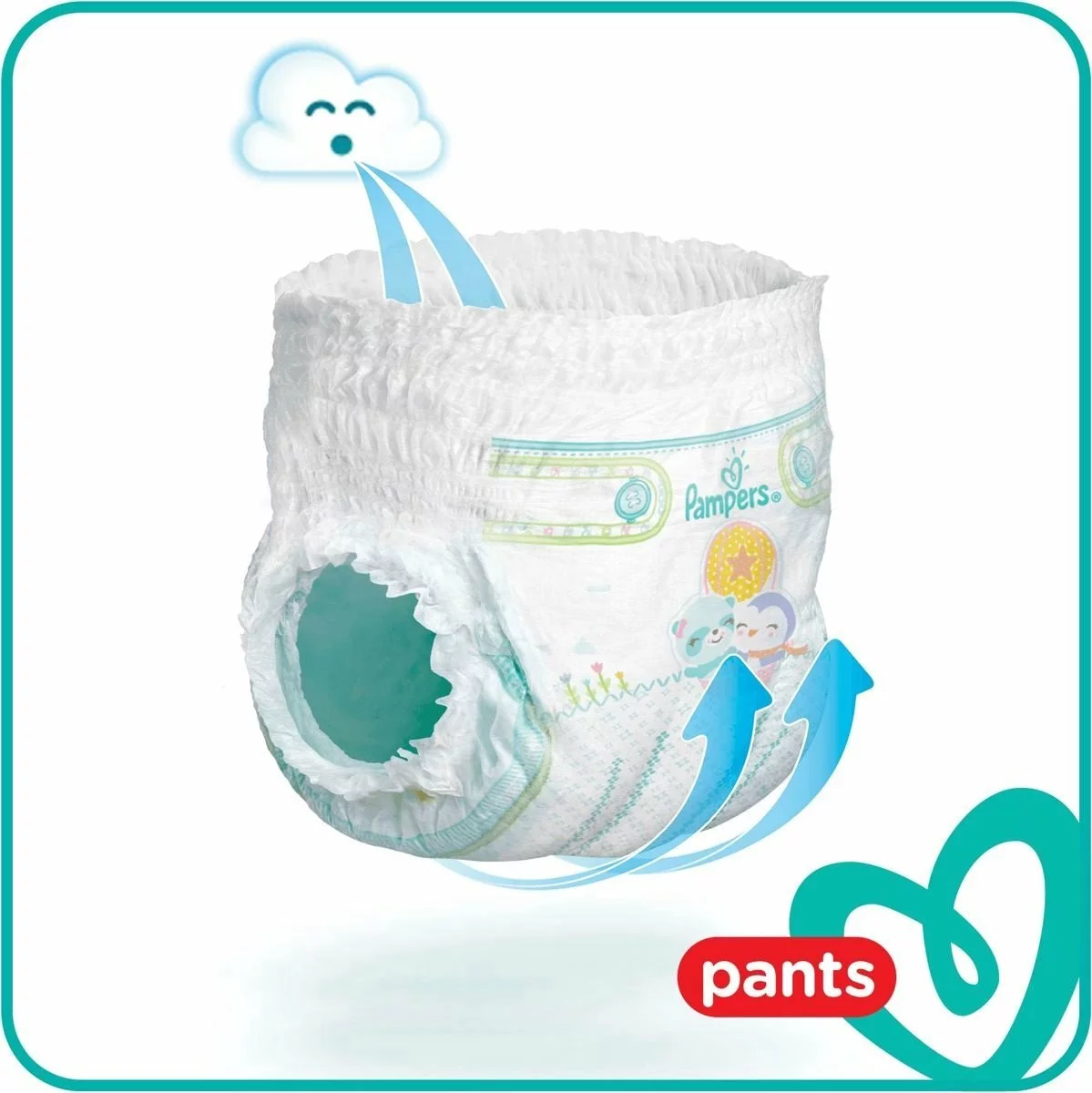 Pampers® Pampers Baby-Dry Pants Luierbroekjes - Maat 5 (12-17 Kg) - 140 Stuks - Maandbox 5 Pampers® Pampers Baby-Dry Pants Luierbroekjes - Maat 5 (12-17 Kg) - 140 Stuks - Maandbox - Afbeelding 3