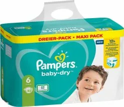 Pampers® Pampers - Baby Dry - Maat 6 - Mega Pack - 82 Luiers 23 Pampers® Pampers - Baby Dry - Maat 6 - Mega Pack - 82 Luiers -Pampers Katoenen luiers Verkoopwinkel 1200x1032