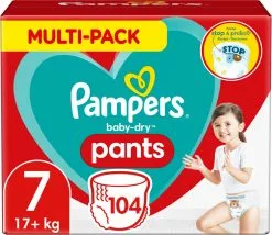 Pampers® Pampers Baby Dry Pants Luierbroekjes - Maat 7 (17+ Kg) - 104 Stuks - Multi-Pack 30 Pampers® Pampers Baby Dry Pants Luierbroekjes - Maat 7 (17+ Kg) - 104 Stuks - Multi-Pack -Pampers Katoenen luiers Verkoopwinkel 1200x1042 3