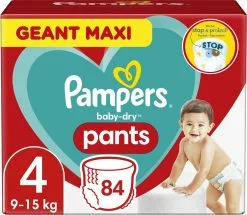 Pampers® Pampers - Baby Dry Pants - Maat 4 - Mega Pack - 84 Luierbroekjes -Pampers Katoenen luiers Verkoopwinkel 1200x1043 1