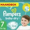 Pampers® Pampers Baby-Dry Luiers - Maat 7 (+15 Kg) - 124 Stuks - Maandbox 1 Pampers® Pampers Baby-Dry Luiers - Maat 7 (+15 Kg) - 124 Stuks - Maandbox -Pampers Katoenen luiers Verkoopwinkel 1200x1043 5