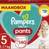 Pampers® Pampers Baby-Dry Pants Luierbroekjes - Maat 5 (12-17 Kg) - 140 Stuks - Maandbox -Pampers Katoenen luiers Verkoopwinkel 1200x1044 3