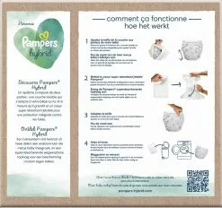 Pampers® Pampers - Harmonie Hybrid - Wasbare Luier - Probeerverpakking -Pampers Katoenen luiers Verkoopwinkel 1200x1129