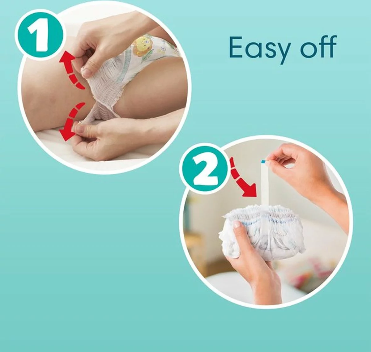 Pampers® Pampers Baby Dry Pants Luierbroekjes - Maat 6 - Mega Pack - 66 Luierbroekjes 8 Pampers® Pampers Baby Dry Pants Luierbroekjes - Maat 6 - Mega Pack - 66 Luierbroekjes - Afbeelding 6