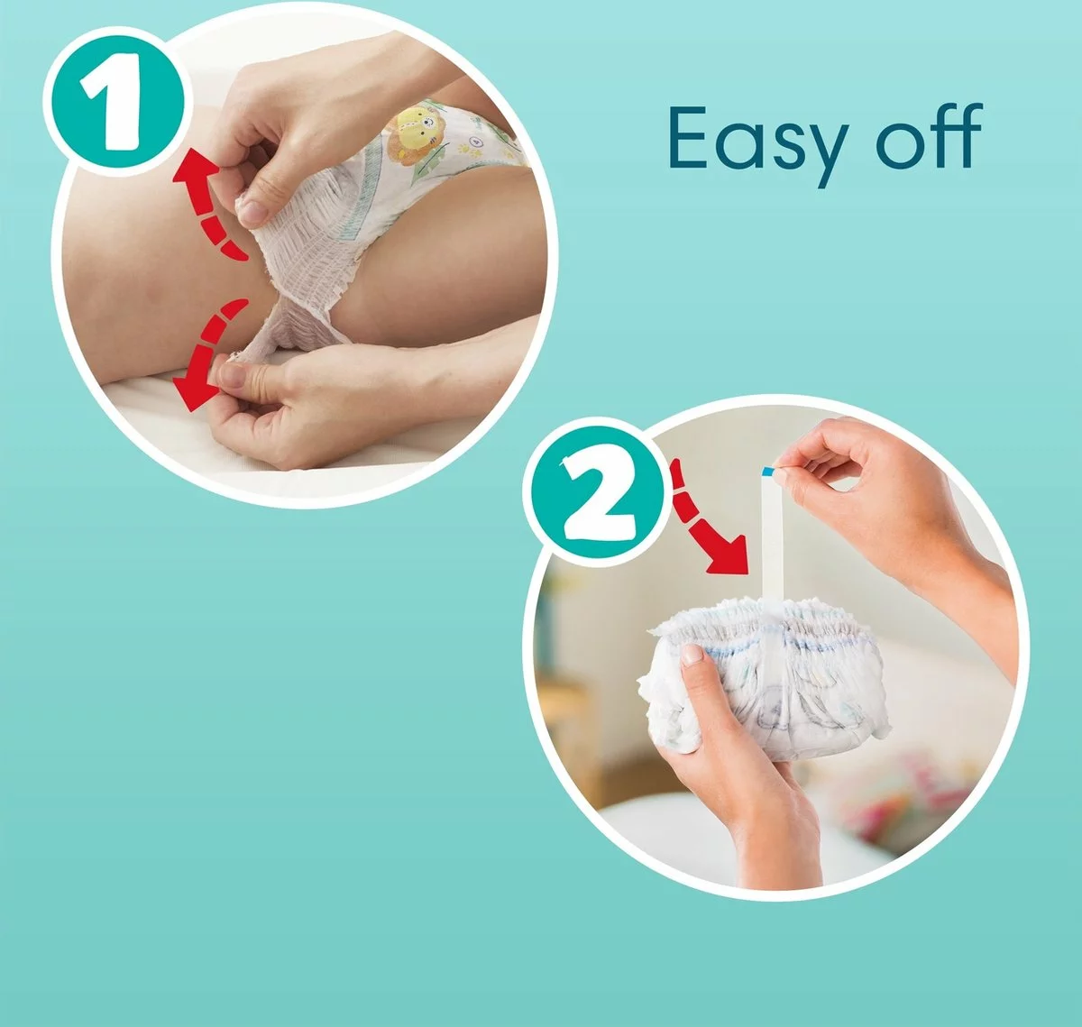 Pampers® Pampers - Baby Dry Pants - Maat 6 - Maandbox - 132 Luierbroekjes 6 Pampers® Pampers - Baby Dry Pants - Maat 6 - Maandbox - 132 Luierbroekjes - Afbeelding 4