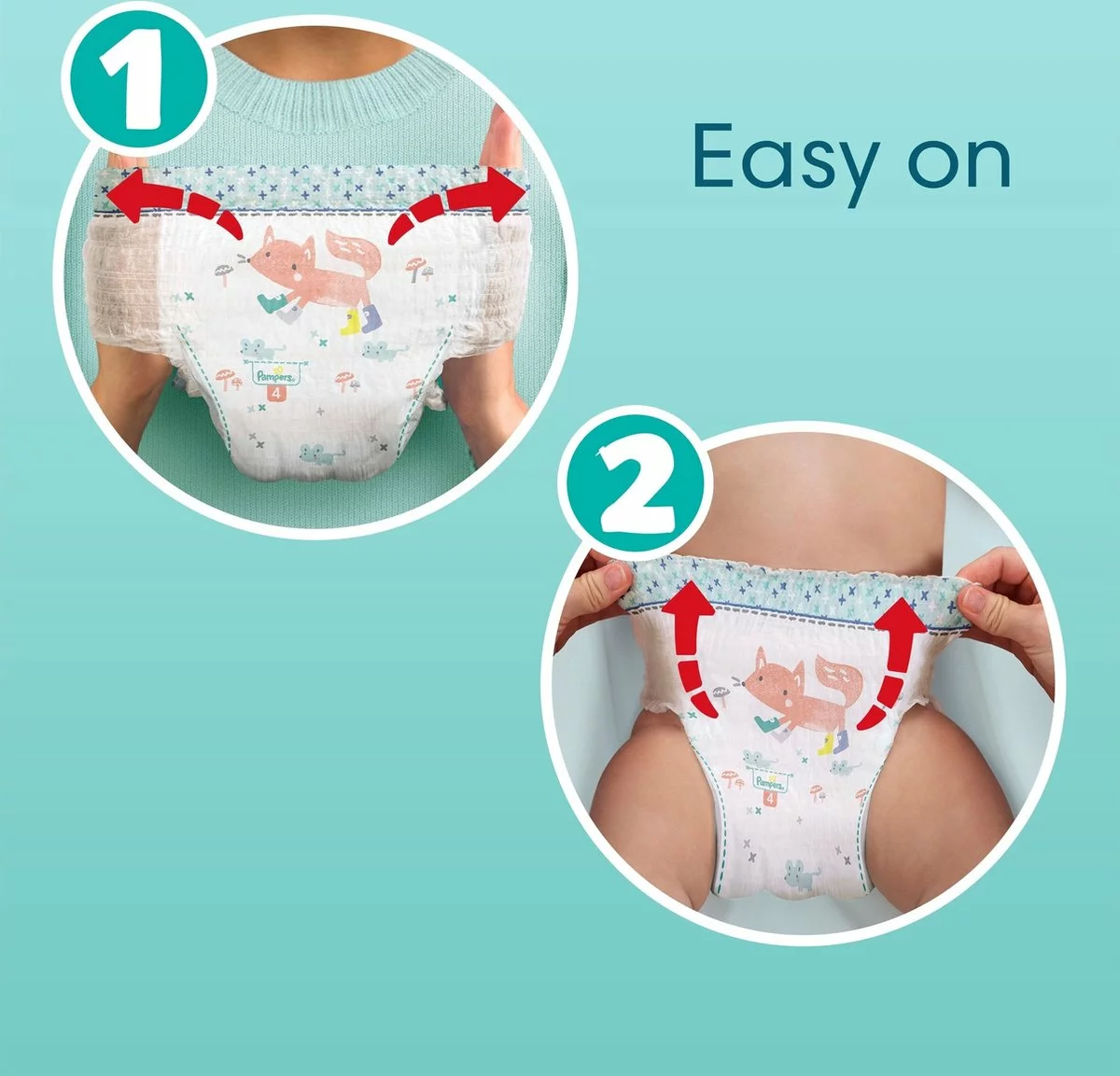 Pampers® Pampers - Premium Protection Pants - Maat 4 - Mega Maandbox - 240 Broekjes 4 Pampers® Pampers - Premium Protection Pants - Maat 4 - Mega Maandbox - 240 Broekjes - Afbeelding 2