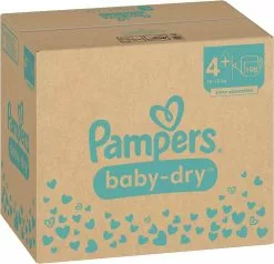 Pampers® Pampers Baby-Dry - Maat 4+ (10kg - 15kg) - 198 Luiers - Maandbox 29 Pampers® Pampers Baby-Dry - Maat 4+ (10kg - 15kg) - 198 Luiers - Maandbox -Pampers Katoenen luiers Verkoopwinkel 1200x1157 3