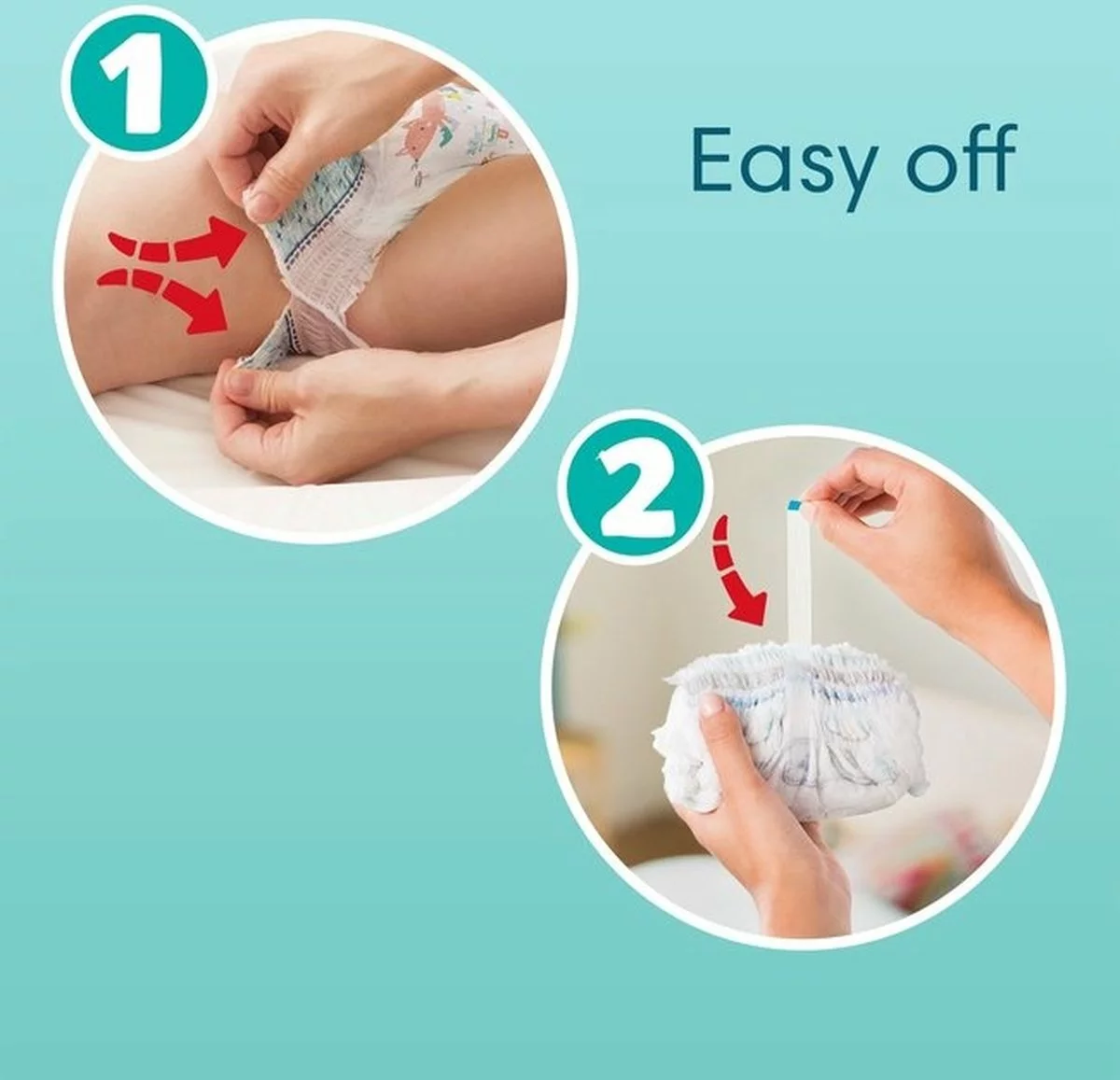 Pampers® Pampers Premium Protection Pants Luierbroekjes - Maat 6 (15+kg) - 60 Stuks 4 Pampers® Pampers Premium Protection Pants Luierbroekjes - Maat 6 (15+kg) - 60 Stuks - Afbeelding 3