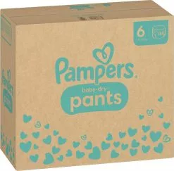 Pampers® Pampers Baby-Dry Pants - Maat 6 (14-19kg) - 138 Luierbroekjes - Maandbox 26 Pampers® Pampers Baby-Dry Pants - Maat 6 (14-19kg) - 138 Luierbroekjes - Maandbox -Pampers Katoenen luiers Verkoopwinkel 1200x1179 1