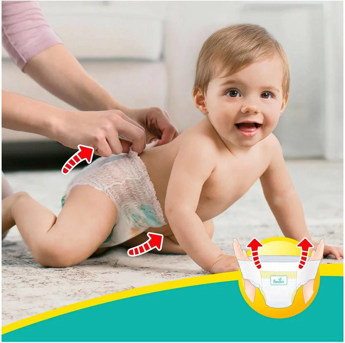 Pampers® Pampers Premium Protection Pants Luierbroekjes - Maat 5 - Maandbox - 136 Luierbroekjes 11 Pampers® Pampers Premium Protection Pants Luierbroekjes - Maat 5 - Maandbox - 136 Luierbroekjes - Afbeelding 9