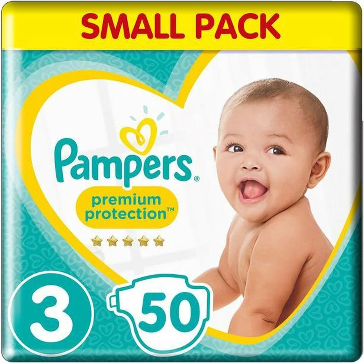 Pampers® Pampers Premium Protection Luiers Maat 3 - 50 Luiers 10 Pampers® Pampers Premium Protection Luiers Maat 3 - 50 Luiers - Afbeelding 8