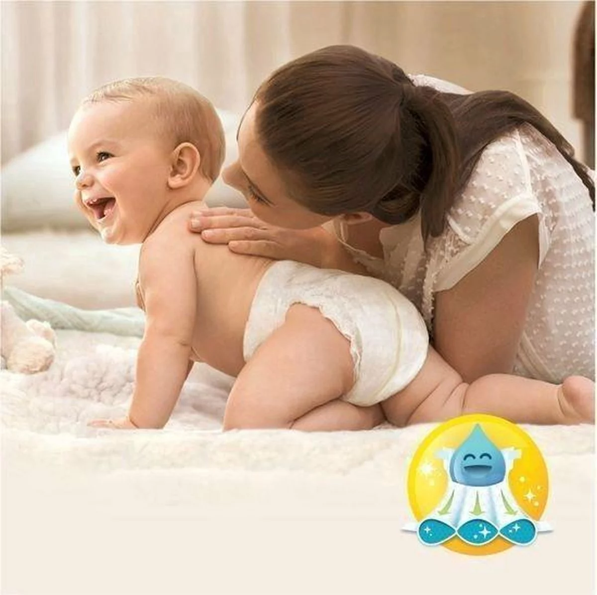 Pampers® Pampers Premium Protection Luiers - Maat 4 (9-14 Kg) - 100 Stuks - Grootverpakking 15 Pampers® Pampers Premium Protection Luiers - Maat 4 (9-14 Kg) - 100 Stuks - Grootverpakking - Afbeelding 13
