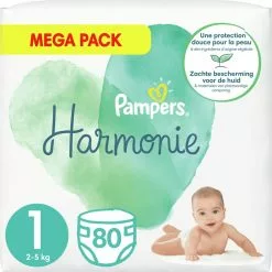 Pampers® Pampers - Harmonie / Pure - Maat 1 - Mega Pack - 80 Luiers 27 Pampers® Pampers - Harmonie / Pure - Maat 1 - Mega Pack - 80 Luiers -Pampers Katoenen luiers Verkoopwinkel 1200x1198 108