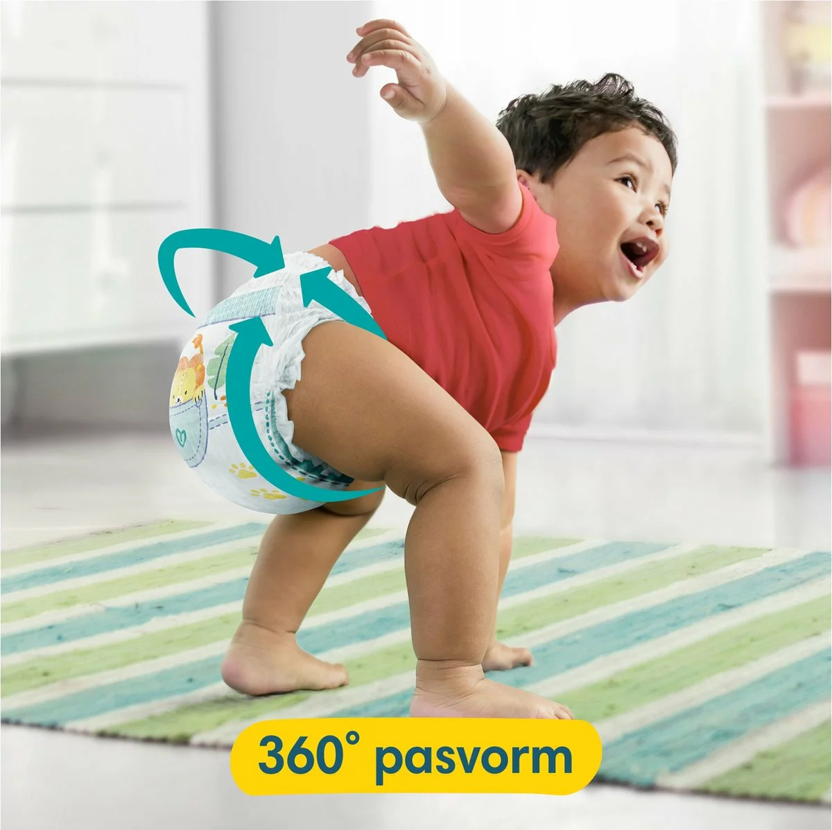 Pampers® Pampers Baby-Dry Pants - Maat 6 (14-19kg) - 138 Luierbroekjes - Maandbox 5 Pampers® Pampers Baby-Dry Pants - Maat 6 (14-19kg) - 138 Luierbroekjes - Maandbox - Afbeelding 3