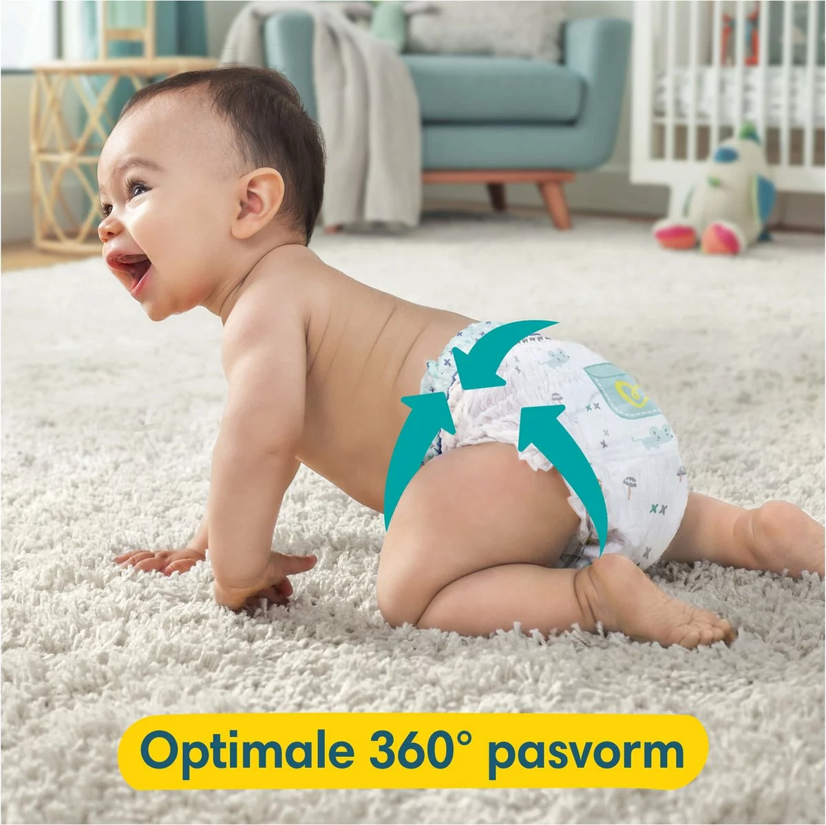 Pampers® Pampers Premium Protection Pants - Maat 6 (15kg+) - 132 Luierbroekjes - Maandbox 6 Pampers® Pampers Premium Protection Pants - Maat 6 (15kg+) - 132 Luierbroekjes - Maandbox - Afbeelding 4
