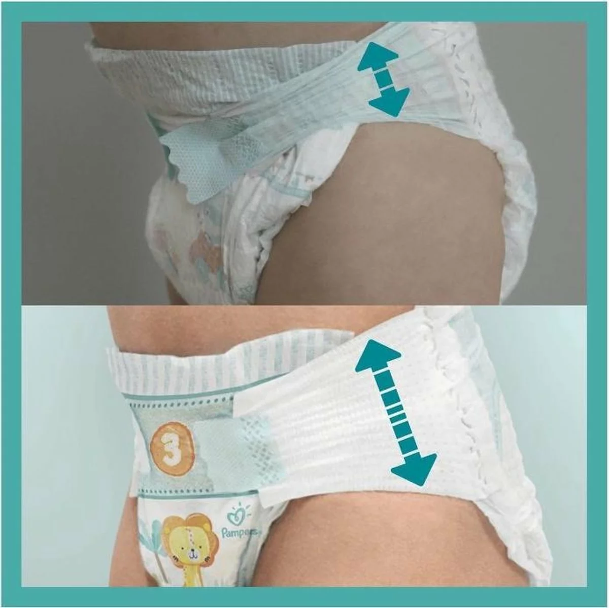 Pampers® Pampers Premium Protection New Baby - Maat 3 - 6-10kg - 70 Stuks -Luiers (2x35) 4 Pampers® Pampers Premium Protection New Baby - Maat 3 - 6-10kg - 70 Stuks -Luiers (2x35) - Afbeelding 2
