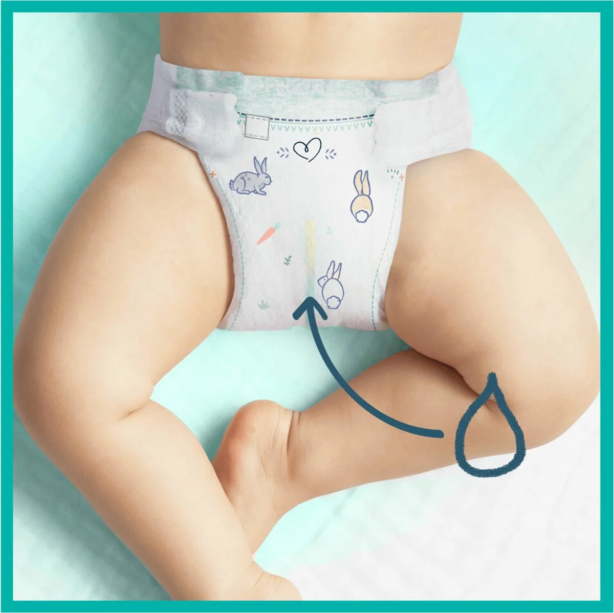 Pampers® Pampers Harmonie Luiers Maat 5 - 58 Luiers 12 Pampers® Pampers Harmonie Luiers Maat 5 - 58 Luiers - Afbeelding 10