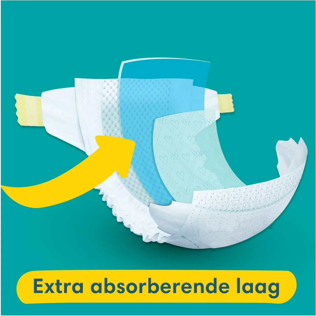 Pampers® Pampers Baby-Dry - Maat 4+ (10kg - 15kg) - 198 Luiers - Maandbox 15 Pampers® Pampers Baby-Dry - Maat 4+ (10kg - 15kg) - 198 Luiers - Maandbox - Afbeelding 13