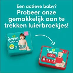 Pampers® Pampers Baby-Dry - Maat 5+ (12kg - 17kg) - 168 Luiers - Maandbox -Pampers Katoenen luiers Verkoopwinkel 1200x1199 74