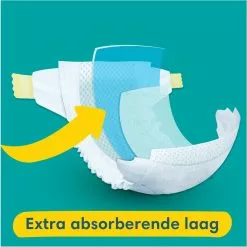 Pampers® Pampers Baby-Dry - Maat 8 (17kg+) - 120 Luiers - Maandbox -Pampers Katoenen luiers Verkoopwinkel 1200x1199 97