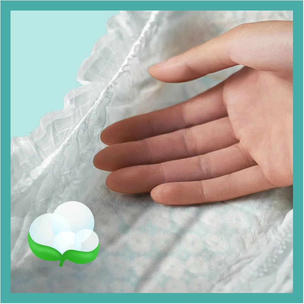 Pampers® Pampers - Baby Dry - Maat 3 - Mega Pack - 104 Luiers 4 Pampers® Pampers - Baby Dry - Maat 3 - Mega Pack - 104 Luiers - Afbeelding 2