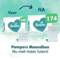 Pampers® Pampers Harmonie Luiers - Maat 4 (9-14kg) - 174 Luiers - Maandbox -Pampers Katoenen luiers Verkoopwinkel 1200x1200 191