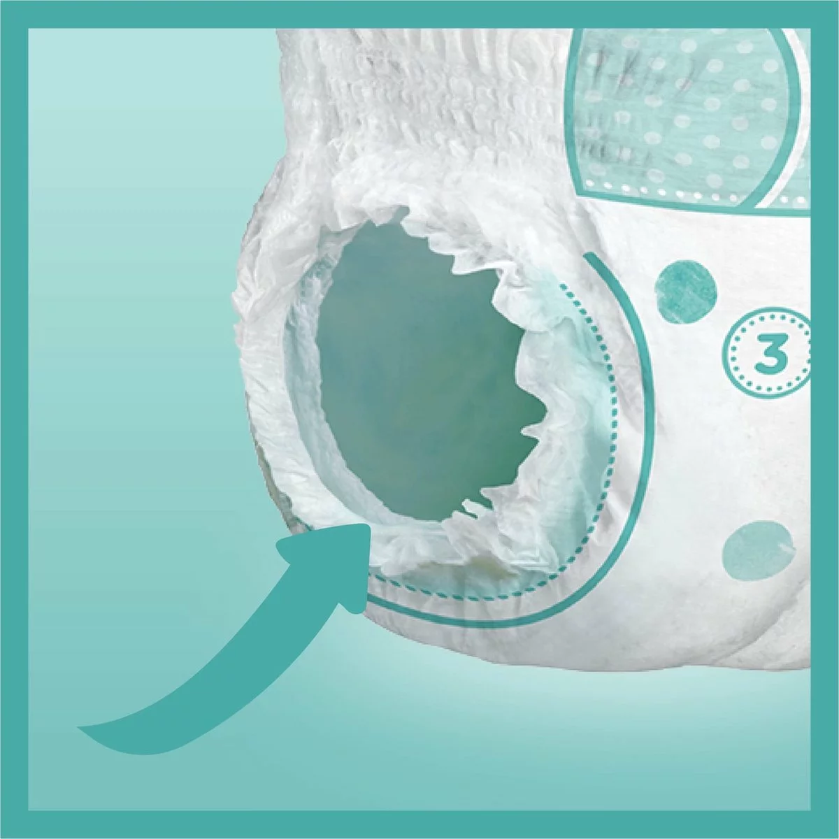 Pampers® Pampers Baby-Dry Pants Maat 4 (9kg-15kg) - 24 Luierbroekjes 7 Pampers® Pampers Baby-Dry Pants Maat 4 (9kg-15kg) - 24 Luierbroekjes - Afbeelding 5