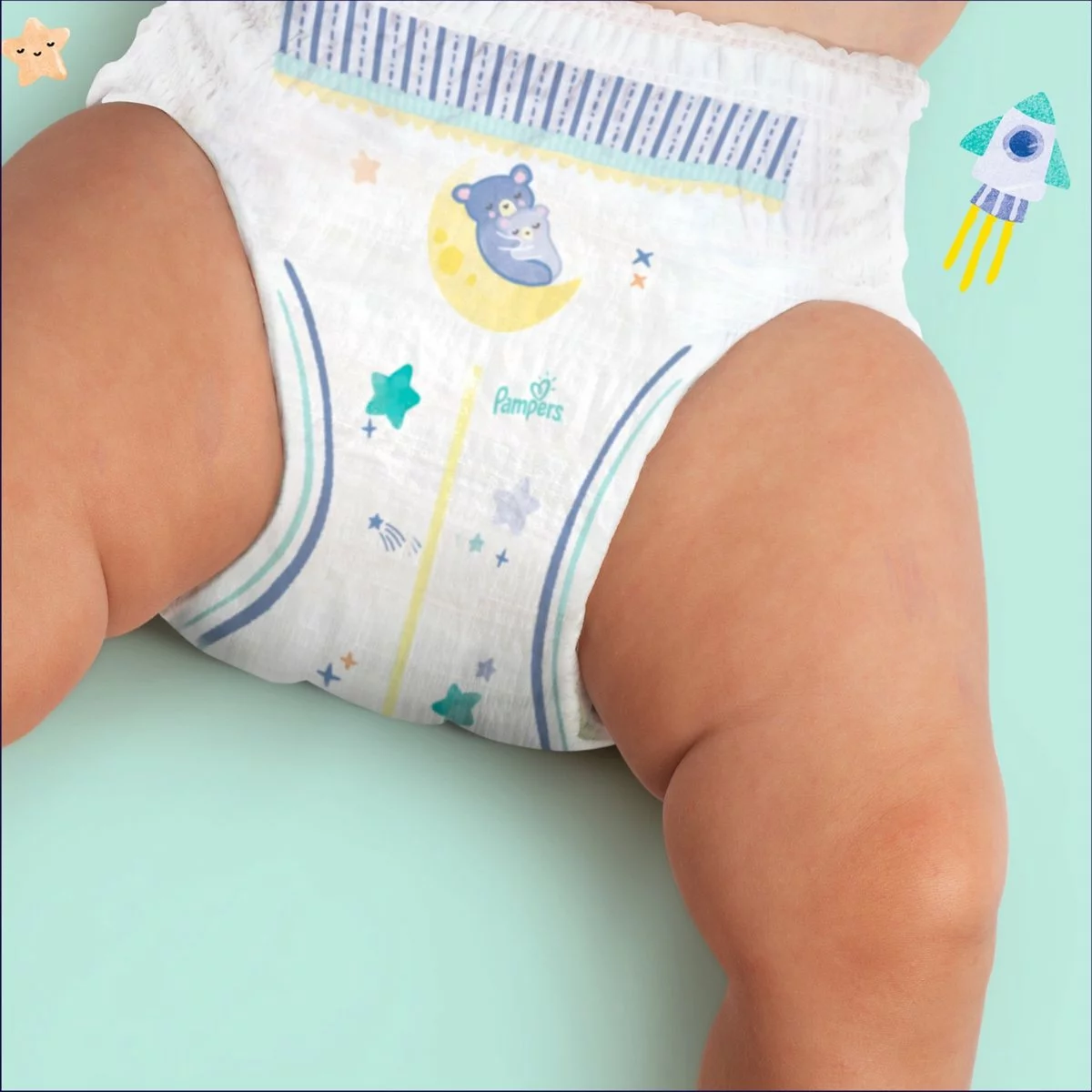 Pampers® Pampers - Night Pants - Maat 4 - Small Pack - 40 Luierbroekjes 9 Pampers® Pampers - Night Pants - Maat 4 - Small Pack - 40 Luierbroekjes - Afbeelding 7
