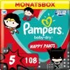 Pampers® Pampers Pants Baby Dry - Luierbroekjes - Maat 5 - 12-17 Kg - Maandbox - Limited Edition, 108 St 1 Pampers® Pampers Pants Baby Dry - Luierbroekjes - Maat 5 - 12-17 Kg - Maandbox - Limited Edition, 108 St -Pampers Katoenen luiers Verkoopwinkel 1200x1200 373