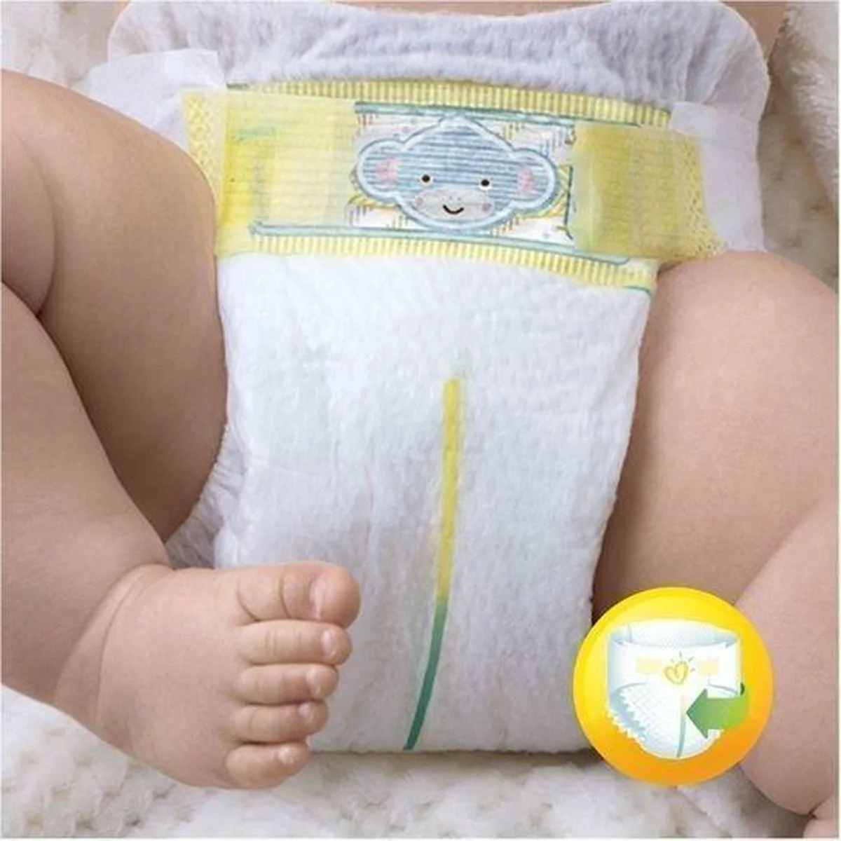 Pampers® Pampers Premium Protection Luiers - Maat 4 (9-14 Kg) - 100 Stuks - Grootverpakking 5 Pampers® Pampers Premium Protection Luiers - Maat 4 (9-14 Kg) - 100 Stuks - Grootverpakking - Afbeelding 3
