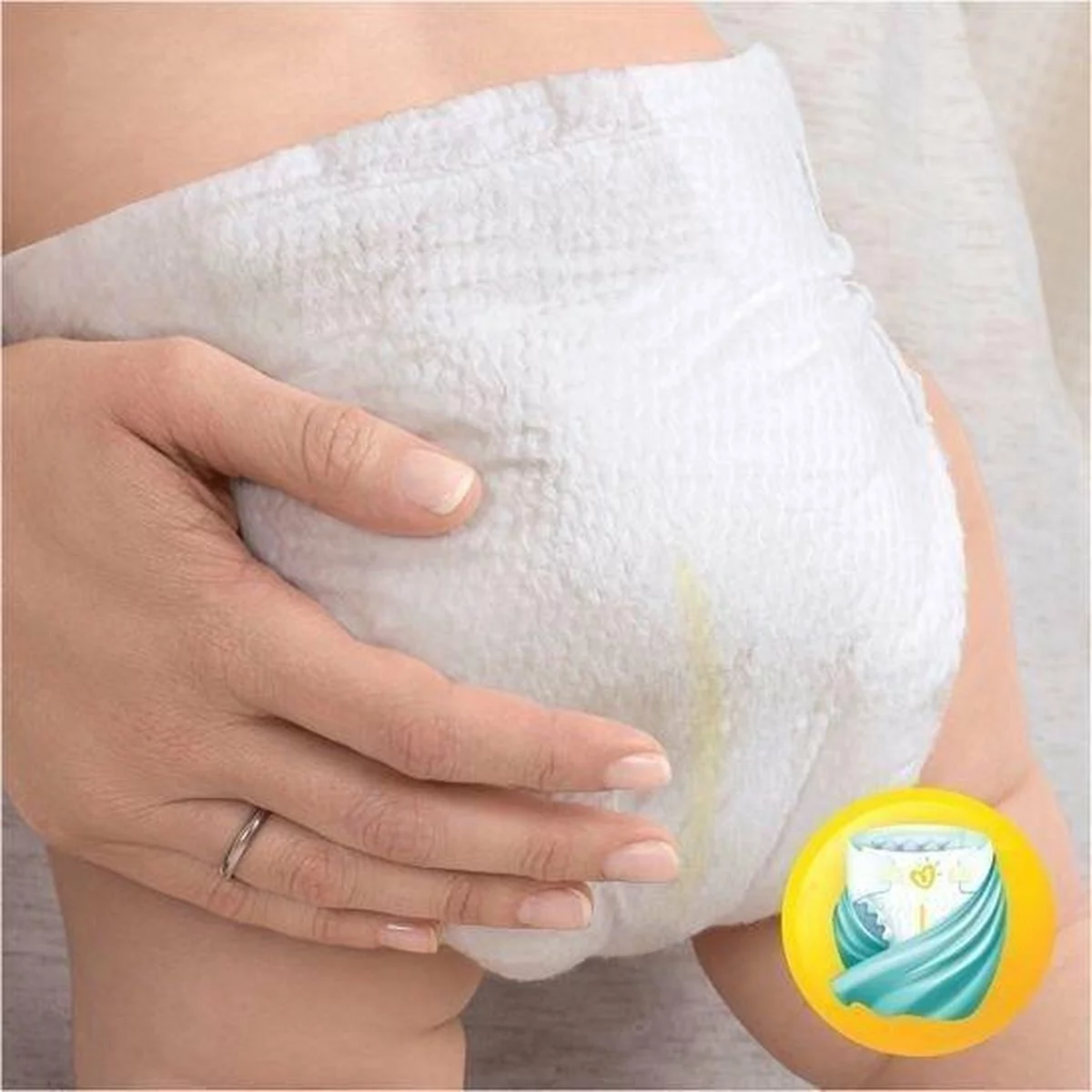 Pampers® Pampers Premium Protection Luiers - Maat 4 (9-14 Kg) - 100 Stuks - Grootverpakking 6 Pampers® Pampers Premium Protection Luiers - Maat 4 (9-14 Kg) - 100 Stuks - Grootverpakking - Afbeelding 4