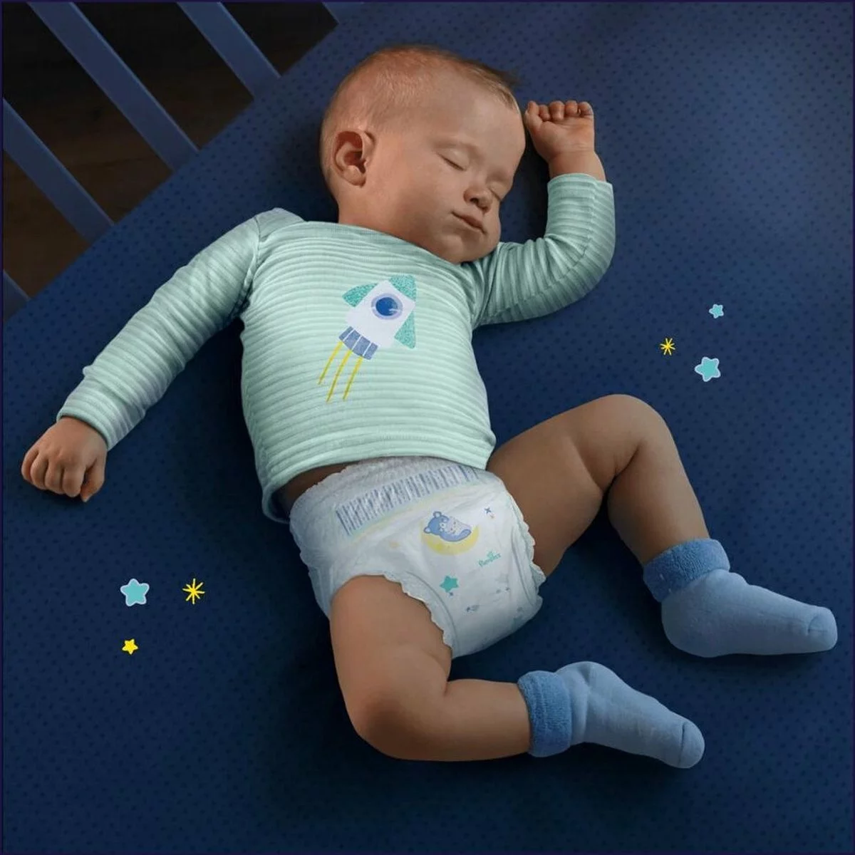 Pampers® Pampers Night Pants - Maat 6 (15kg+) - 31 Luierbroekjes - Nachtluiers 6 Pampers® Pampers Night Pants - Maat 6 (15kg+) - 31 Luierbroekjes - Nachtluiers - Afbeelding 4