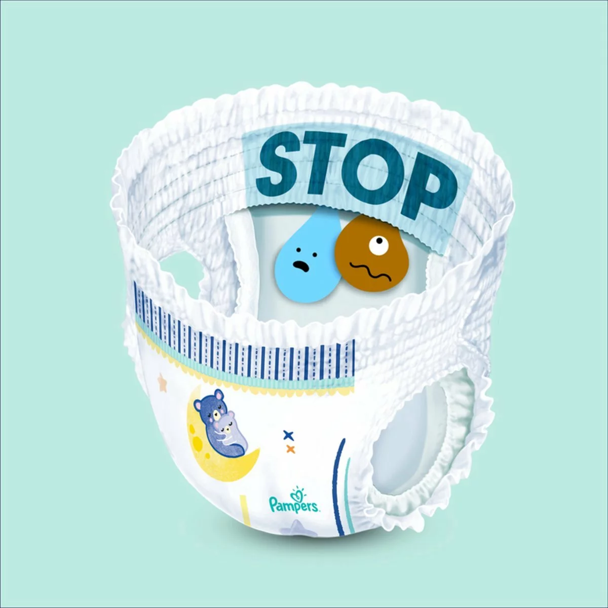 Pampers® Pampers Night Pants - Maat 6 (15kg+) - 31 Luierbroekjes - Nachtluiers 8 Pampers® Pampers Night Pants - Maat 6 (15kg+) - 31 Luierbroekjes - Nachtluiers - Afbeelding 6