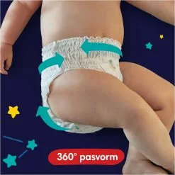 Pampers® Pampers Baby-Dry Night Pants - Maat 5 (12kg - 17kg) - 160 Luierbroekjes Maandbox 25 Pampers® Pampers Baby-Dry Night Pants - Maat 5 (12kg - 17kg) - 160 Luierbroekjes Maandbox -Pampers Katoenen luiers Verkoopwinkel 1200x1200 448