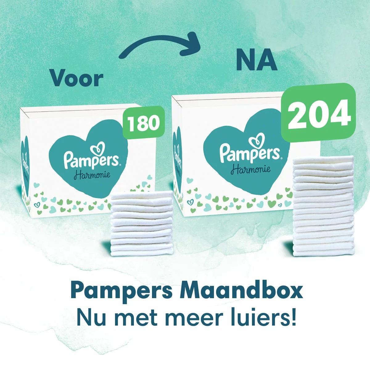 Pampers® Pampers Harmonie Luiers - Maat 3 (6-10kg) - 204 Luiers - Maandbox 4 Pampers® Pampers Harmonie Luiers - Maat 3 (6-10kg) - 204 Luiers - Maandbox - Afbeelding 2