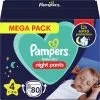 Pampers® Pampers - Night Pants - Maat 4 - Mega Pack - 80 Luierbroekjes -Pampers Katoenen luiers Verkoopwinkel 1200x1200 596